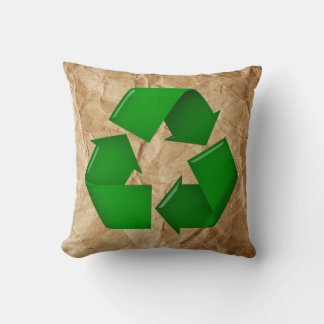 Recycle - Crumpled Paper Cushion