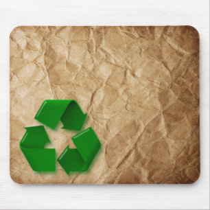 Recycle - Crumpled Paper Mouse Mat