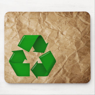 Recycle - Crumpled Paper Mouse Mat