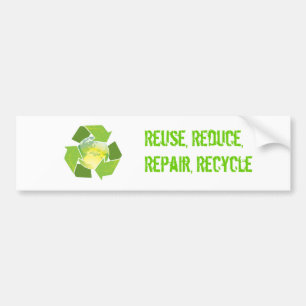 Recycle Earth Sticker