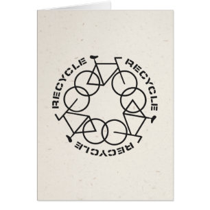 Recycle Folding Card