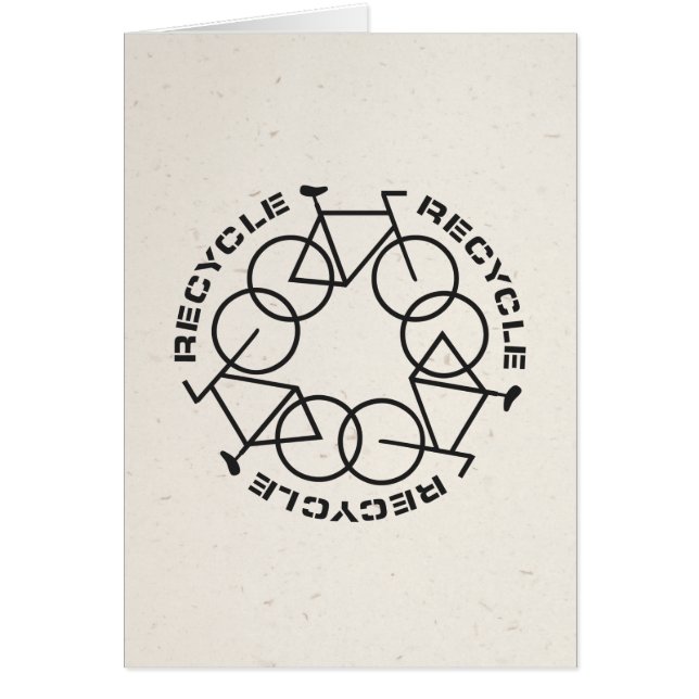 Recycle Folding Card (Front)