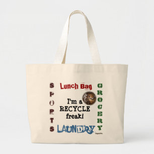 Recycle Freak Tote Bag