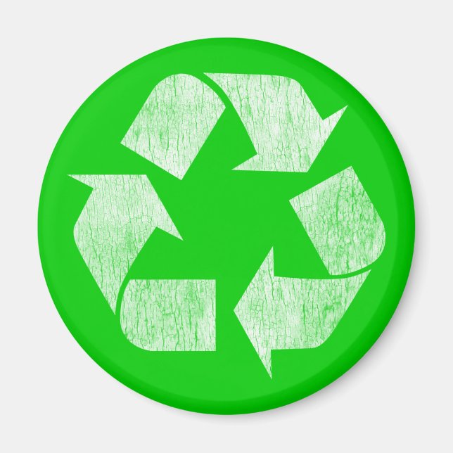 Recycle - Go Green Magnet (Front)