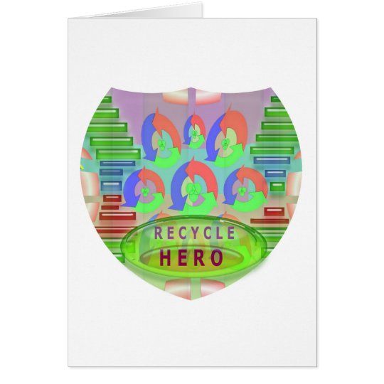 RECYCLE HERO AWARD - Encourage Now Card