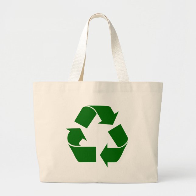 recycle large tote bag (Front)
