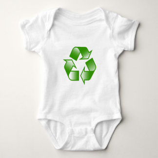 Recycle Logo Baby Bodysuit