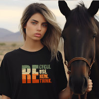 Recycle reduce reuse renew rethink