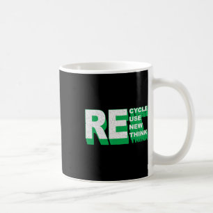 Recycle Reuse Renew Rethink Crisis Environmental A Coffee Mug