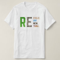 Recycle Reuse Renew Rethink Crisis Environmental A