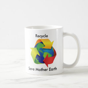 Recycle Save Mother Earth Mug