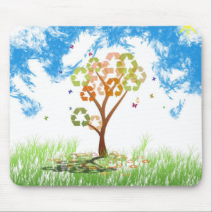 Recycle season mouse mat