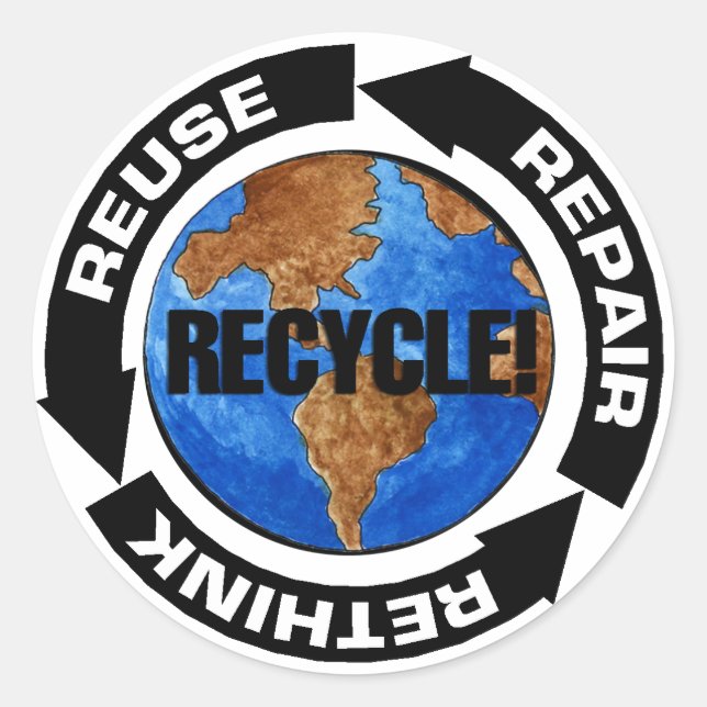 Recycle Sticker (Front)