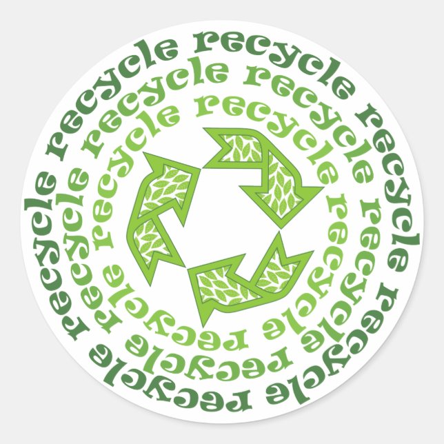 Recycle Stickers (Front)