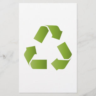 RECYCLE SYMBOL FLYER