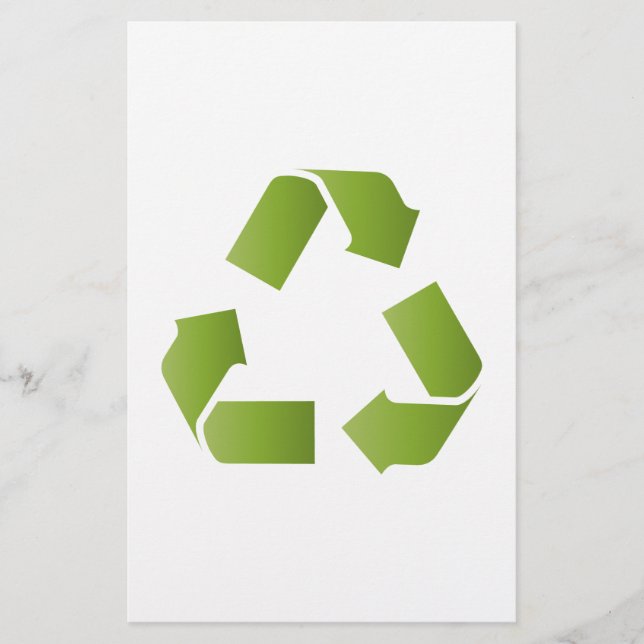 RECYCLE SYMBOL FLYER (Front)