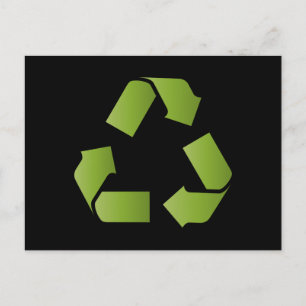 RECYCLE SYMBOL POSTCARD