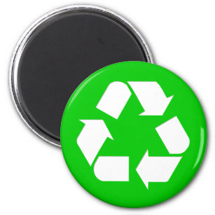 Recycle Symbol - Reduce, Reuse, Recycle Magnet