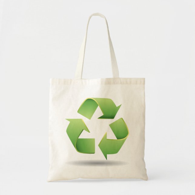 Recycle Symbol Tote Bag (Front)