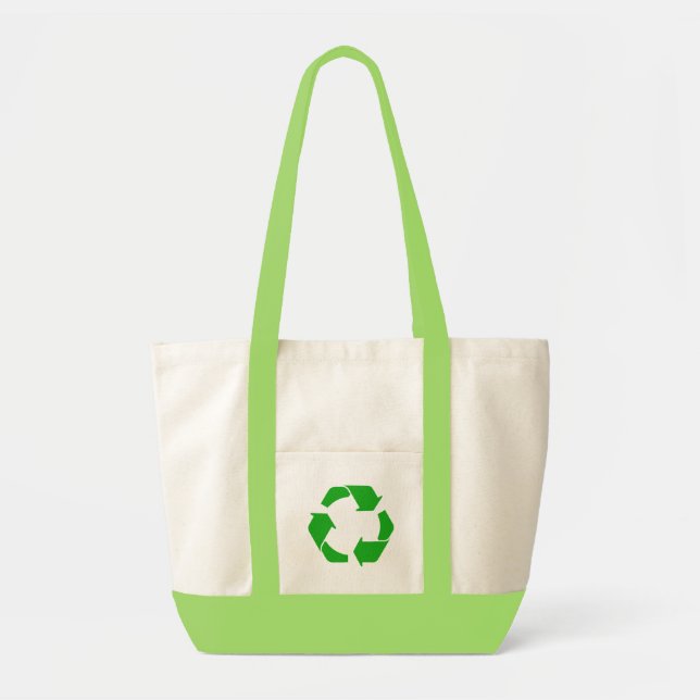 Recycle Symbol Tote Bag (Front)