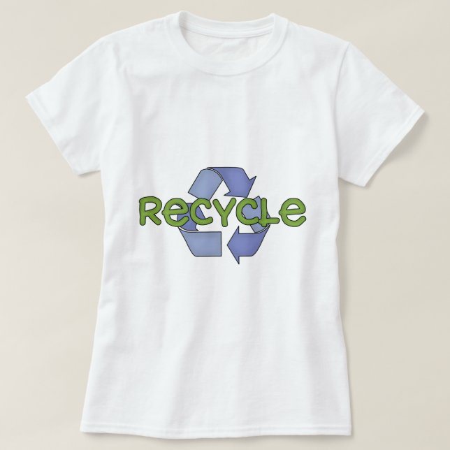 Recycle T-shirts and Gifts (Design Front)