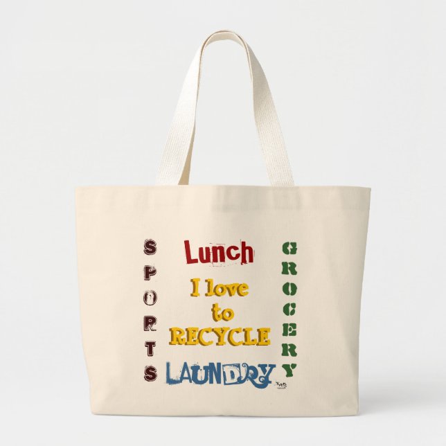 Recycle Tote Bag (Front)