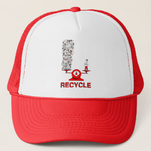 Recycle Trash Hat