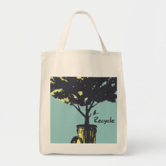 Recycle Tree Organic Tote bag