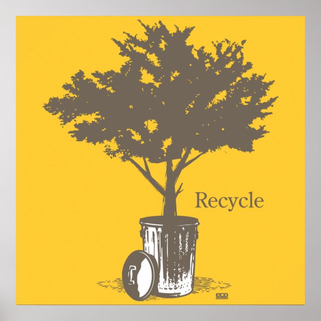 Recycle Tree Poster (Front)