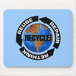 Recycle World Mouse Mat