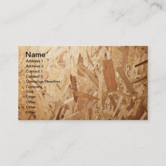 Recycled Compressed Wood Texture For Background Business Card