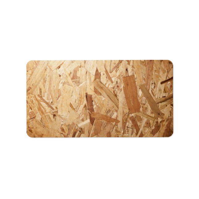 Recycled Compressed Wood Texture For Background Label (Front)