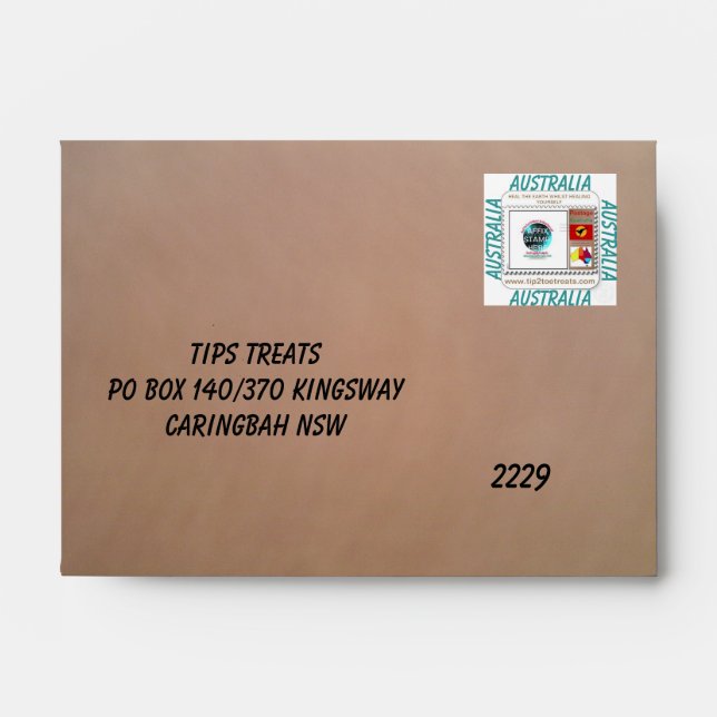 Recycled envelope (Front)