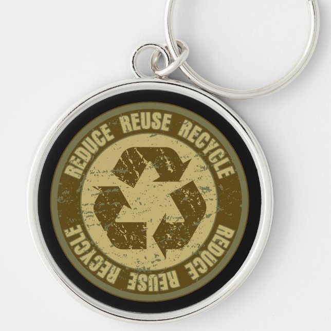 Recycled Grunge Key Ring (Front)