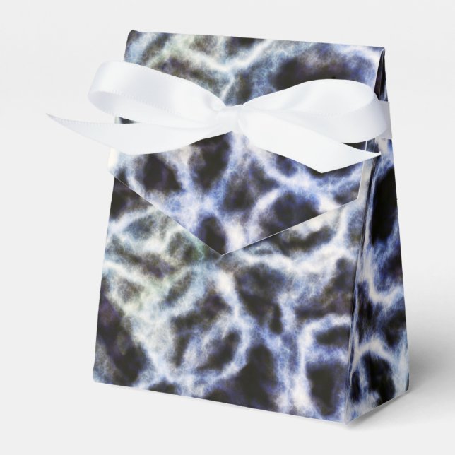 recycled indigo shibori : favour box (Front Side)