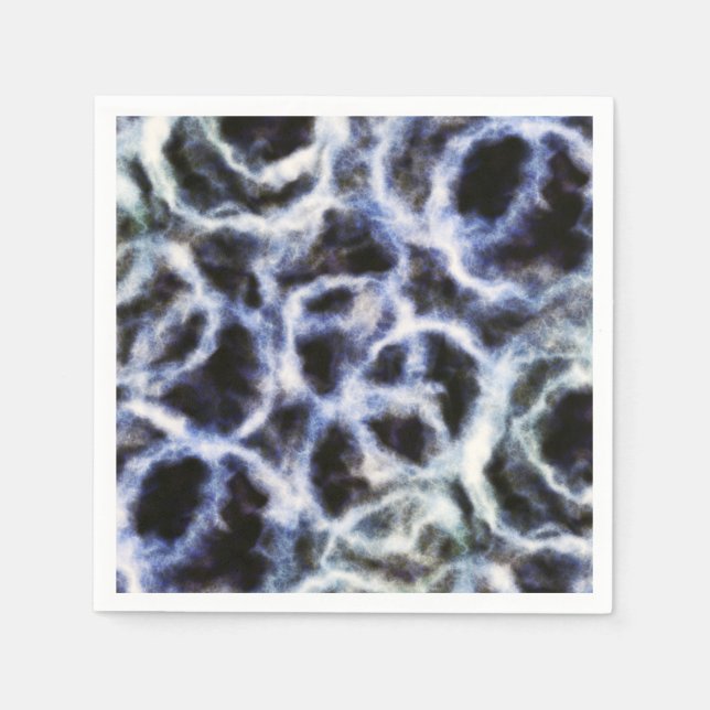 recycled indigo shibori : napkin (Front)