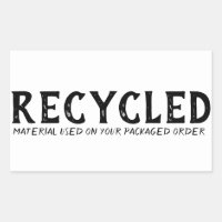 Recycled Material Used Repurpose Shipping