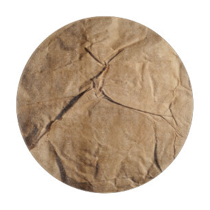 Recycled Paper: Eco-Friendly Texture. Cutting Board