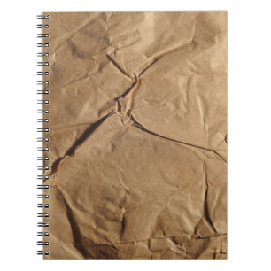 Recycled Paper: Eco-Friendly Texture. Notebook