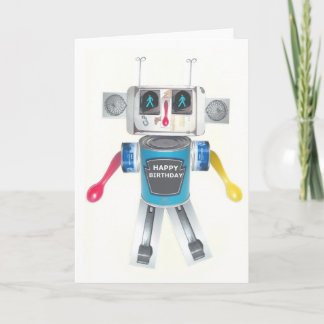 Recycled Robot card
