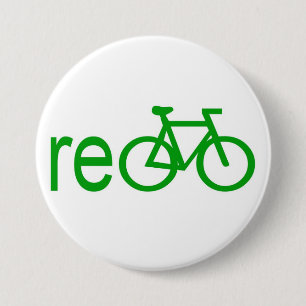 Recycling 7.5 Cm Round Badge