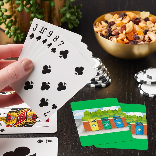Recycling Bins Garbage Trash Playing Cards (Creator Uploaded)