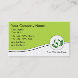 Recycling Business Cards