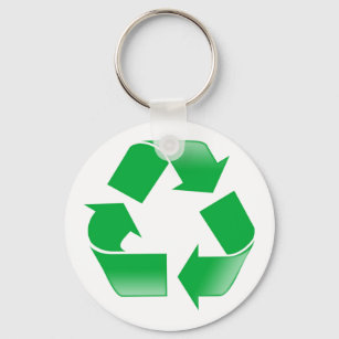 Recycling CLASSIC RECYCLE SYMBOL Key Ring