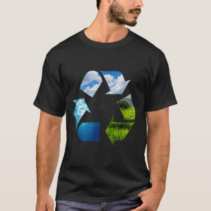 Recycling Earth Planet Environmental Protection Na T-Shirt