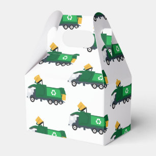 Recycling Garbage Truck Favour Box