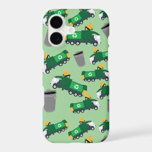 Recycling Garbage Truck Pattern
