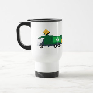 Recycling Garbage Truck Travel Mug