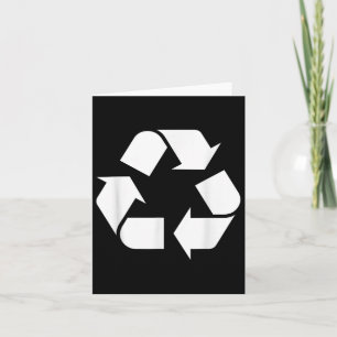 Recycling Logo Recycle Symbol Earth Day Boys Girls Card