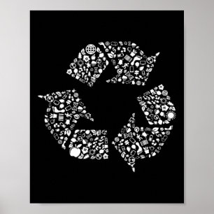Recycling Logo Recycle Symbol Earth Day  Poster